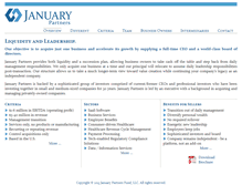 Tablet Screenshot of januarypartners.com